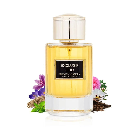 Maison Alhambra Exclusif Oud - Edp - 100ml - Unisex Oriental Fragrance