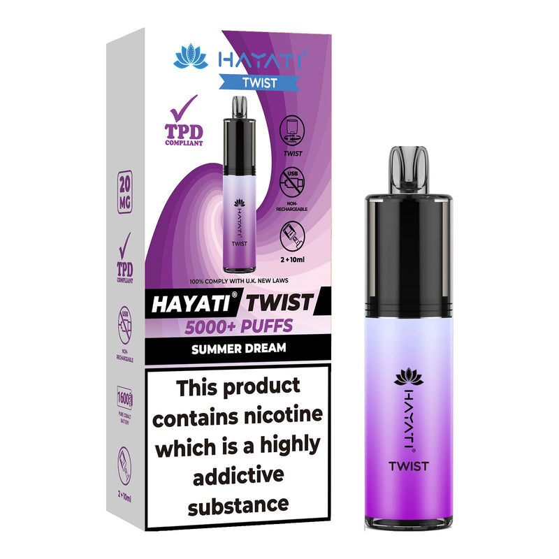 Hayati Twist 5000+ PUFFS