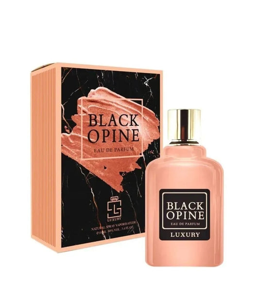 Black Opine Eau de Parfum by Luxury 100ml - Unisex - inspired by Black Opium