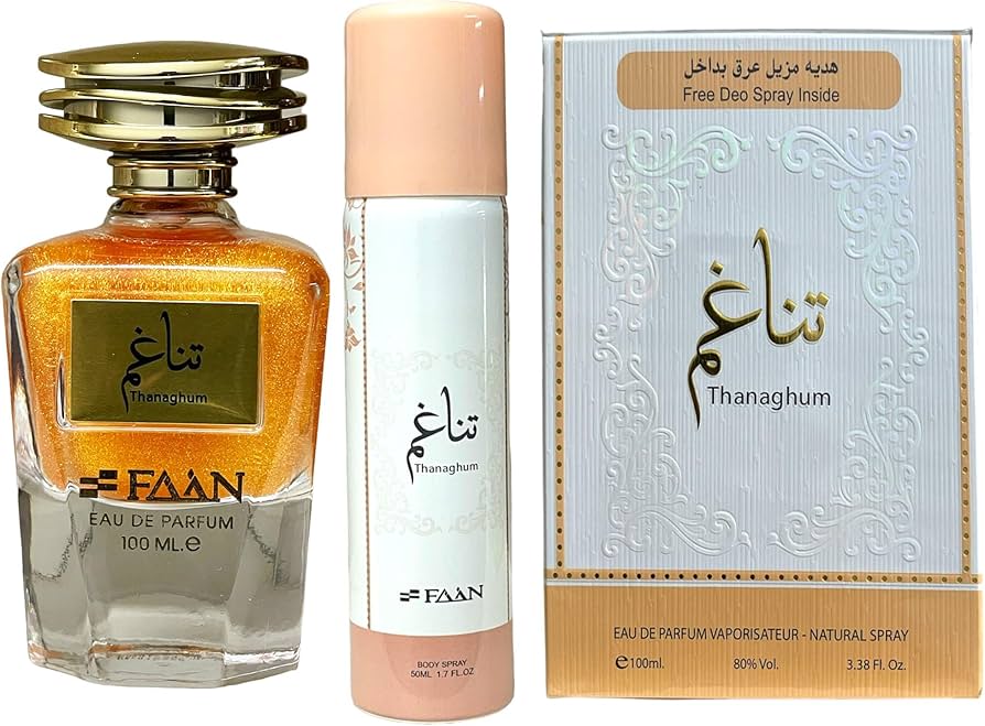 Thanaghum glitter by Faan - Eau de Parfum 100ml - for her - free 50ml spray